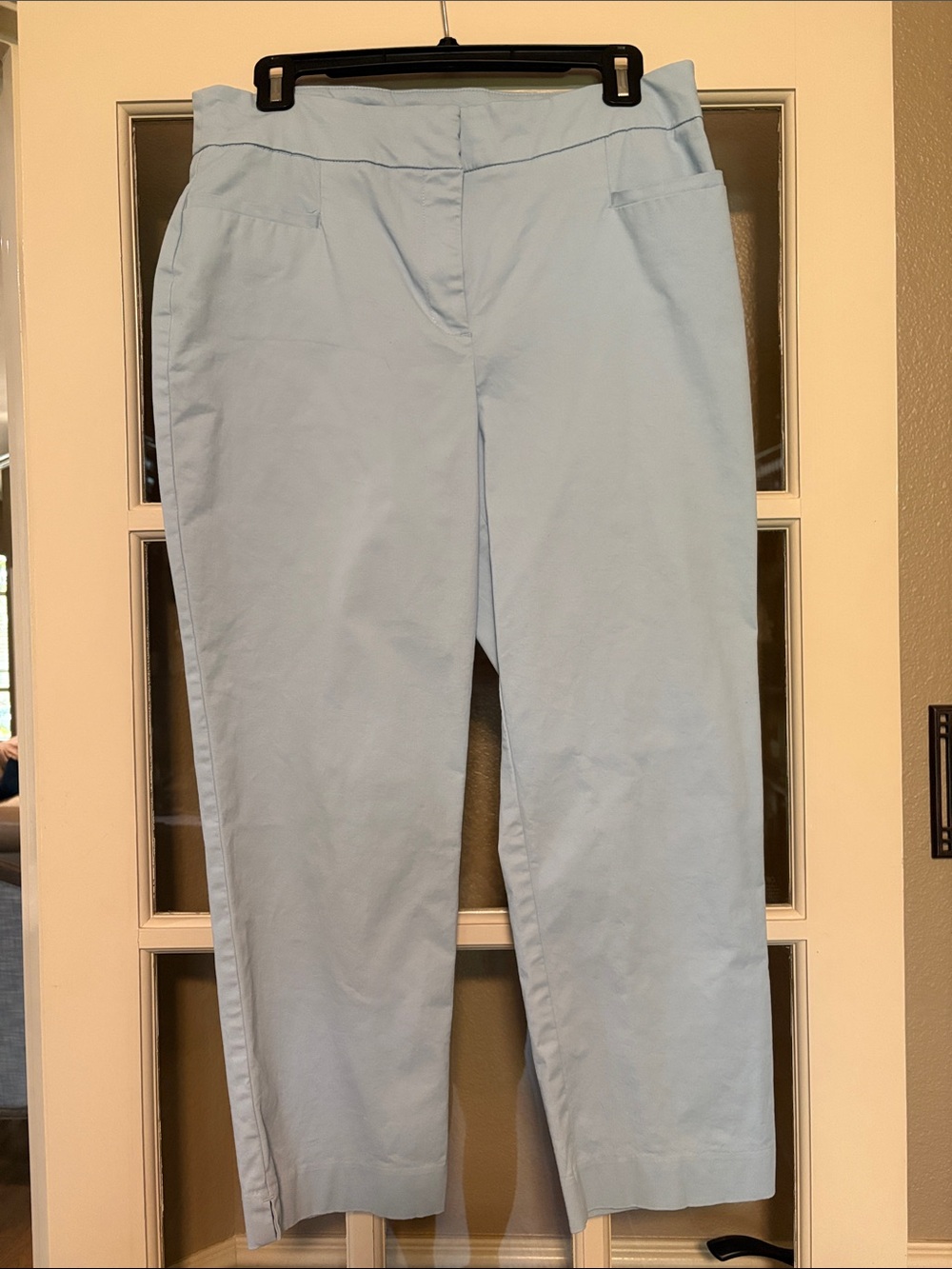 Ann Taylor Factory Light Blue Cropped Pants